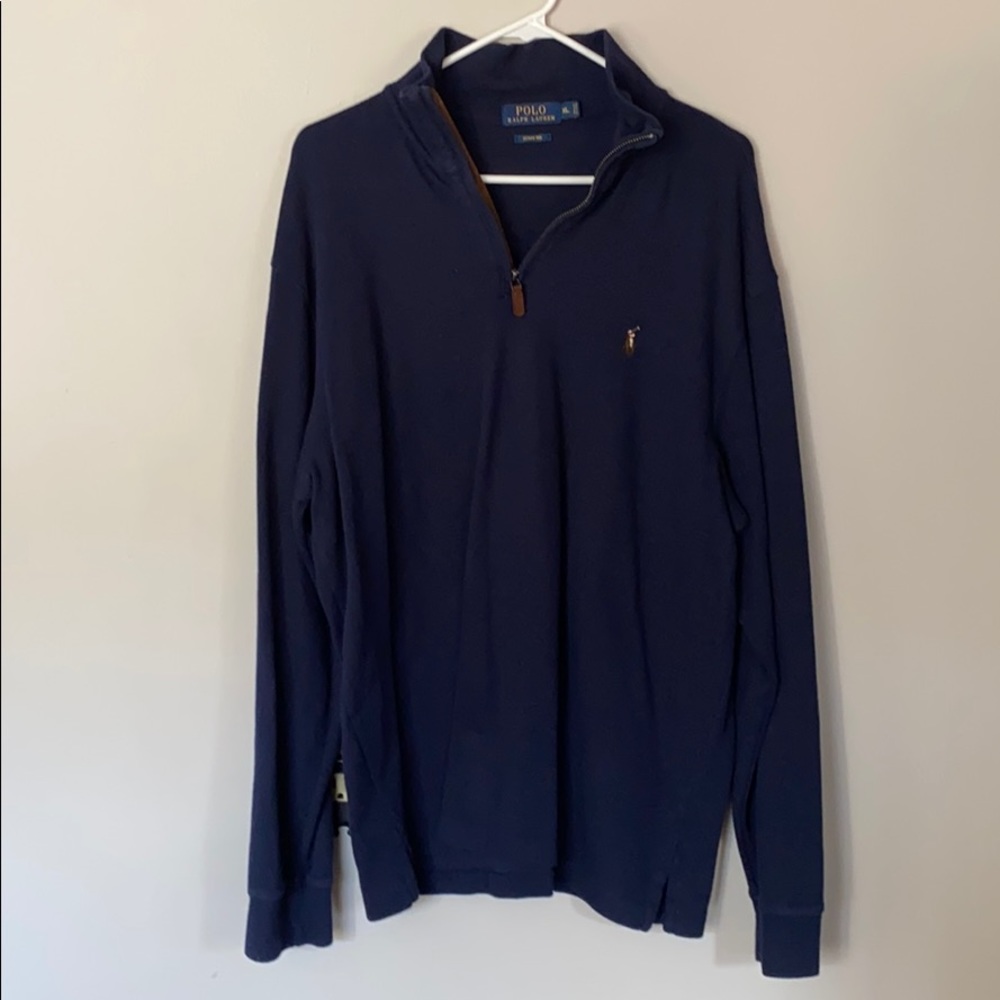 Polo quarter zip sweater
